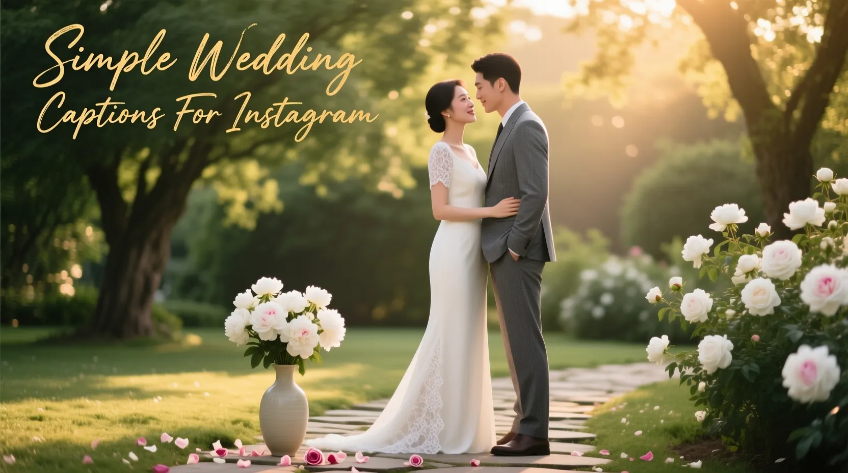 Simple Wedding Captions For Instagram