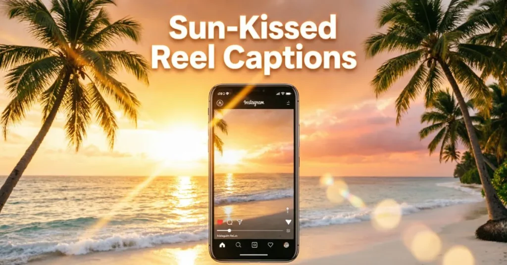 Sun-Kissed Reel Captions