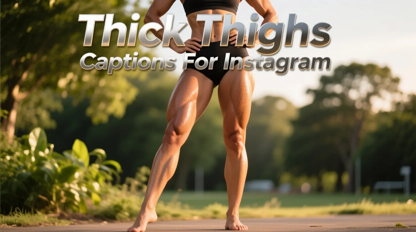 Thick Thighs Captions For Instagram