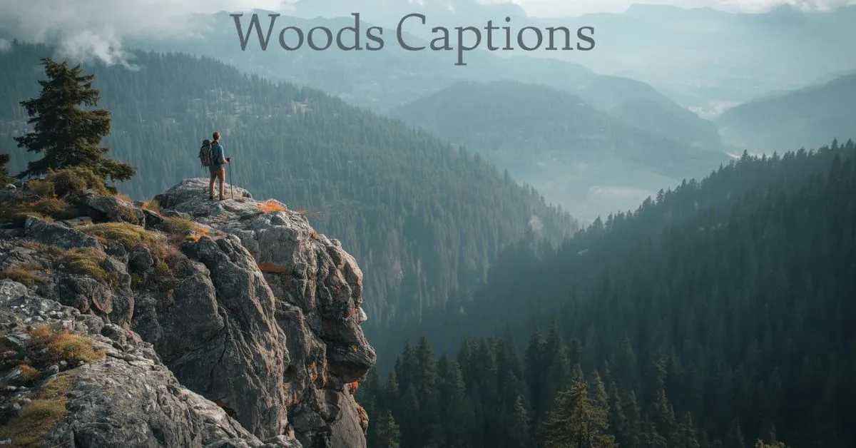 Woods Captions For Instagram