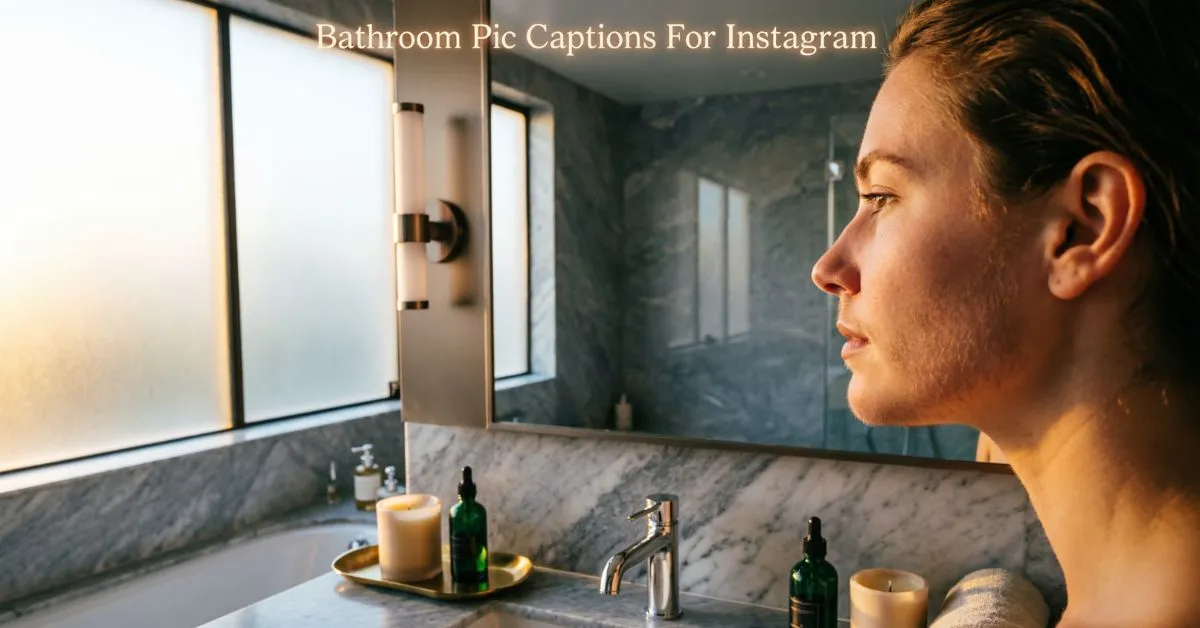 Bathroom Pic Captions For Instagram