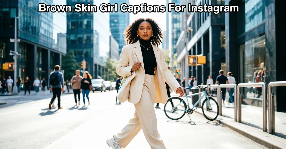 Brown Skin Girl Captions For Instagram
