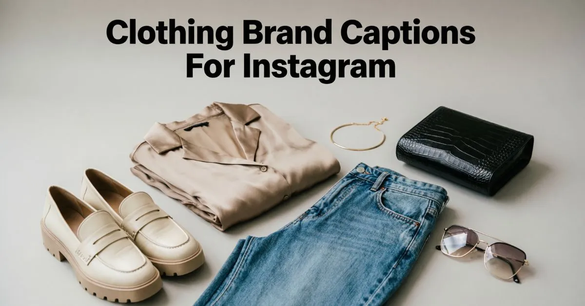 Clothing Brand Captions For Instagram