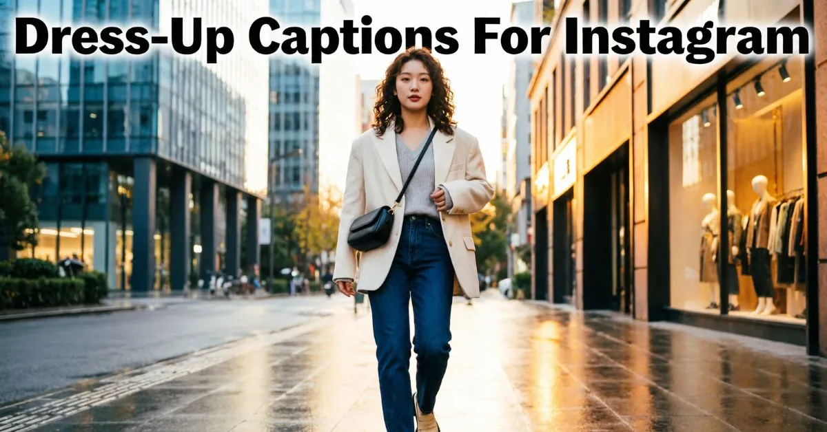 Dress-Up Captions For Instagram