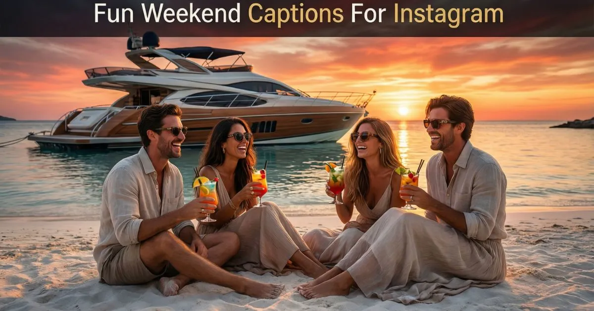 Fun Weekend Captions For Instagram