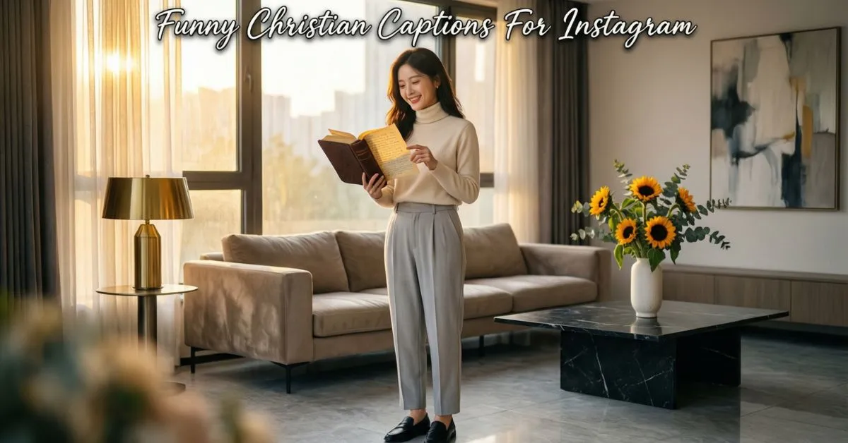 Funny Christian Captions For Instagram