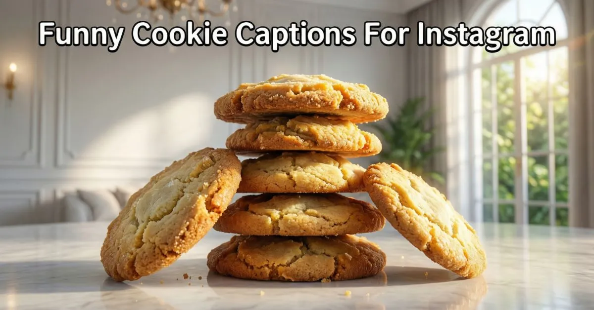 Funny Cookie Captions For Instagram