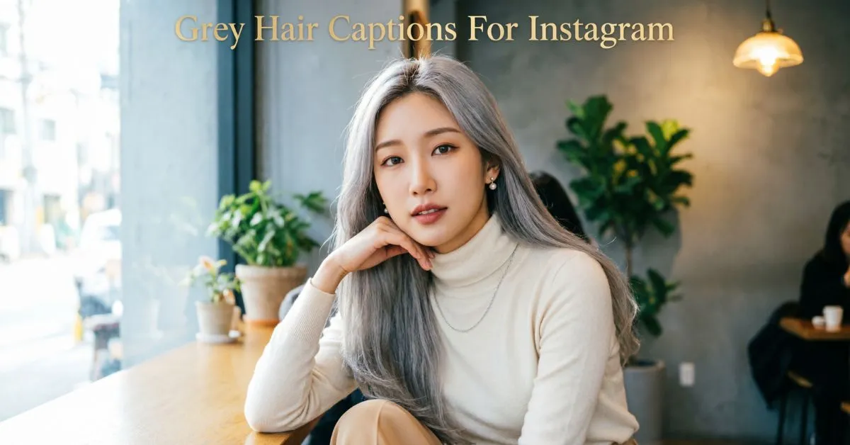 Grey Hair Captions For Instagram