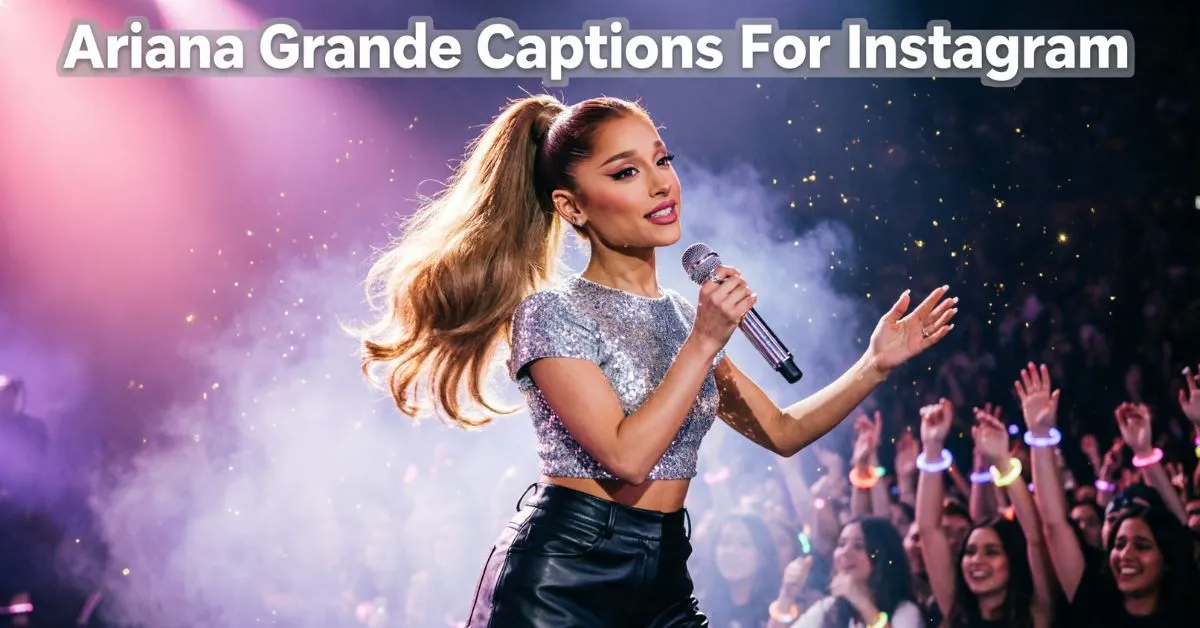 Ariana Grande Captions For Instagram