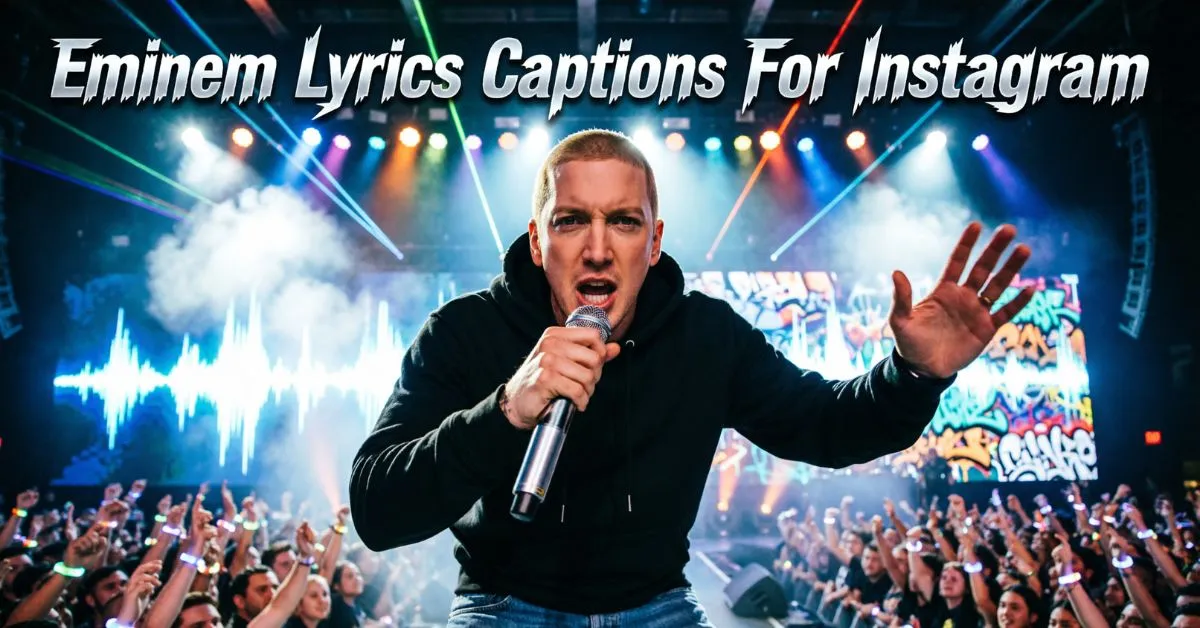 Eminem Lyrics Captions For Instagram