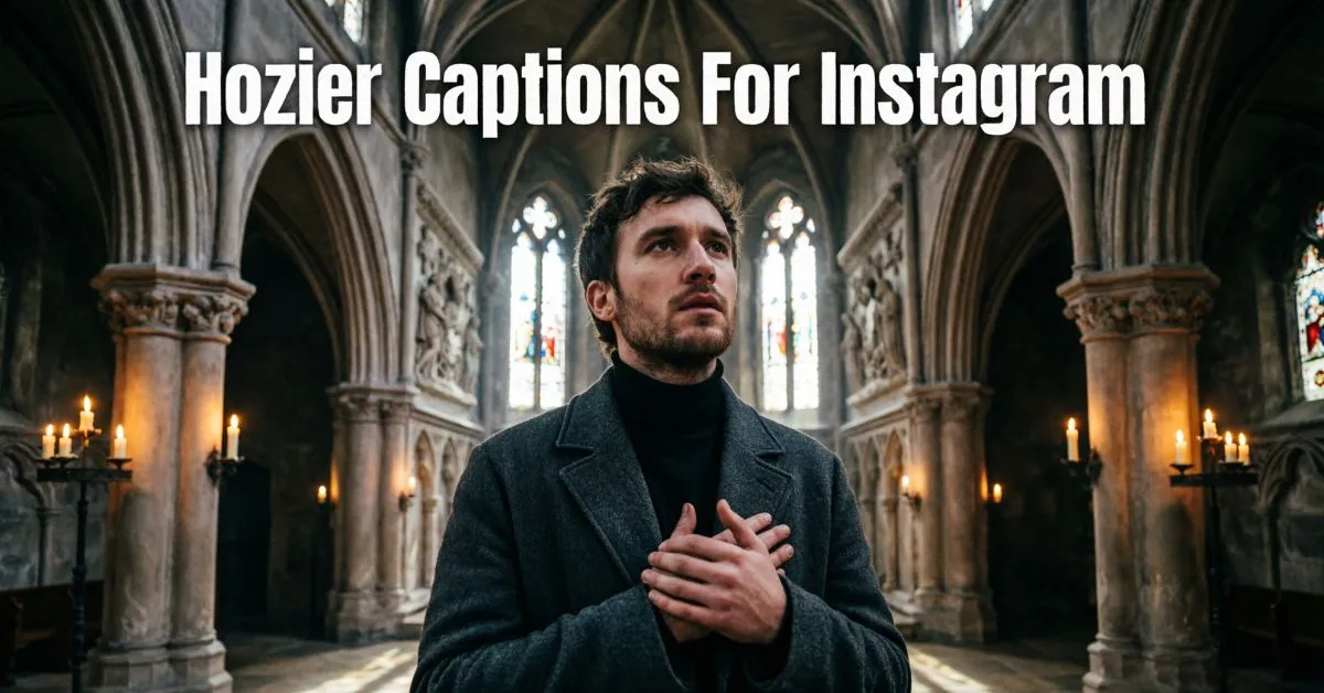 Hozier Captions For Instagram