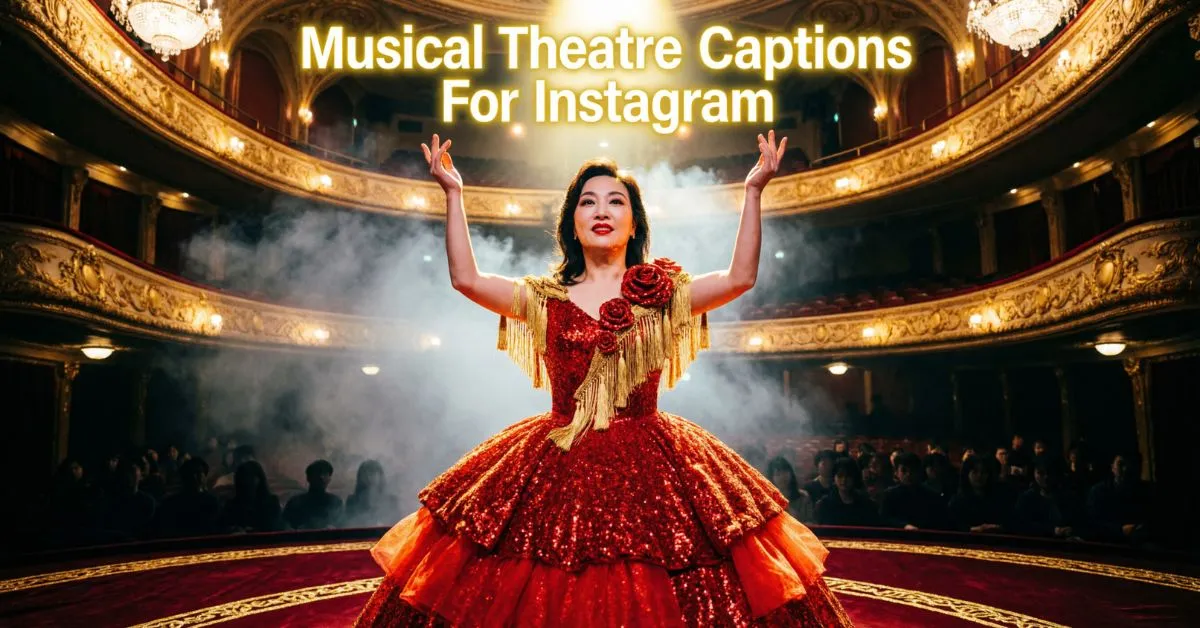 Musical Theatre Captions For Instagram