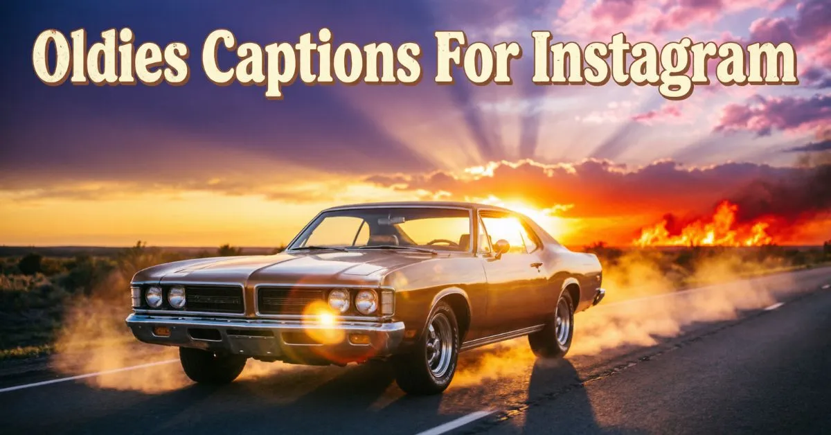 Oldies Captions For Instagram