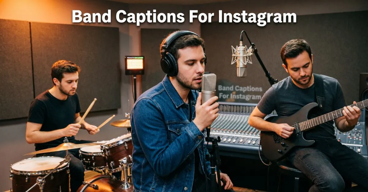 Band Captions For Instagram