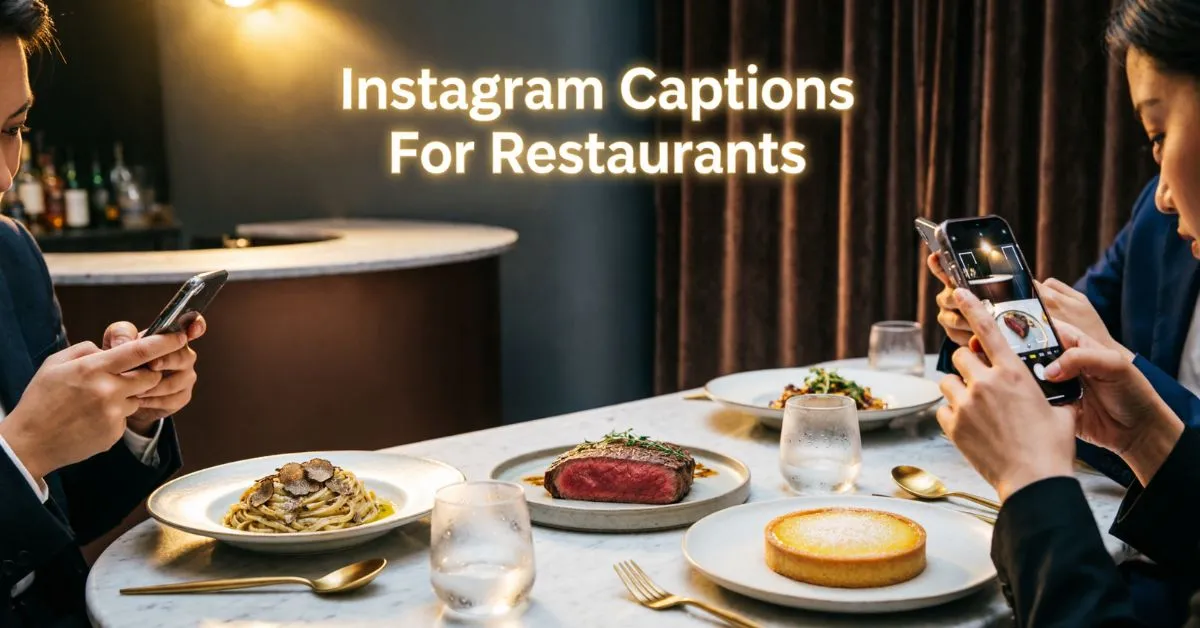 Instagram Captions For Restaurants