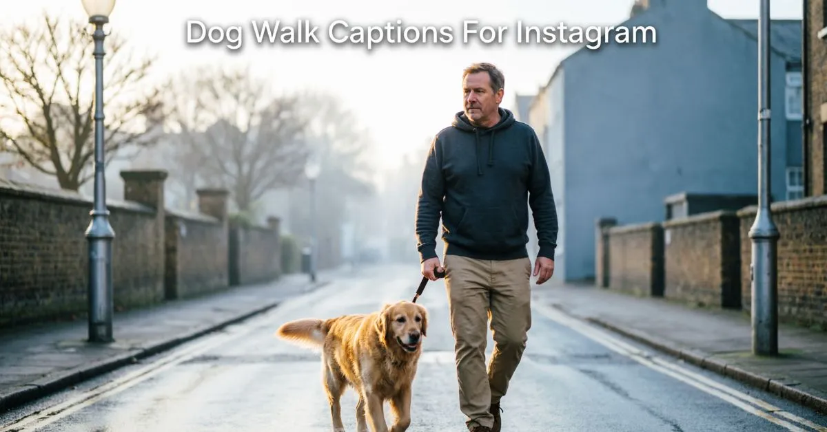 Dog Walk Captions For Instagram