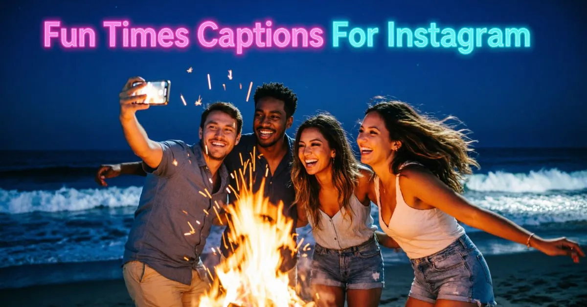 Fun Times Captions For Instagram