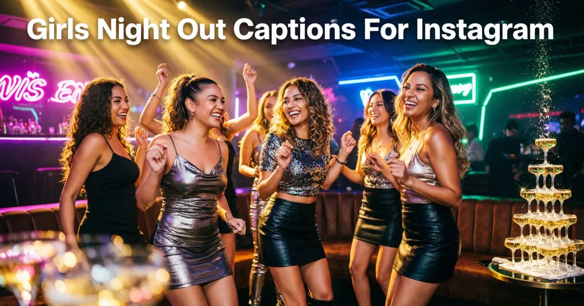 Girls Night Out Captions For Instagram