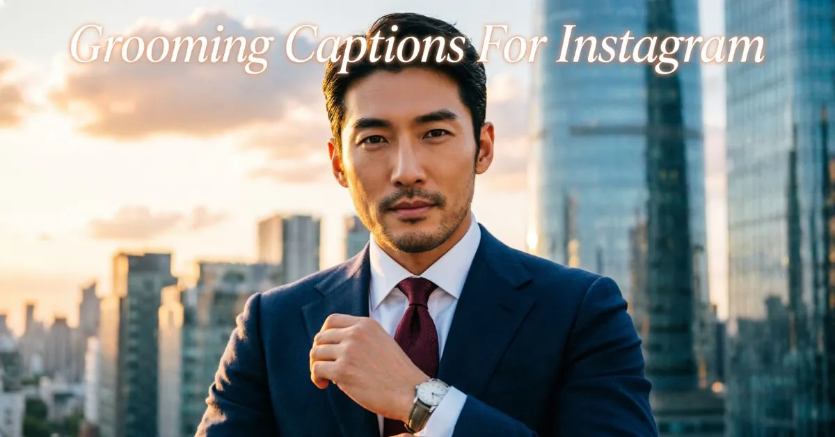 Grooming Captions For Instagram