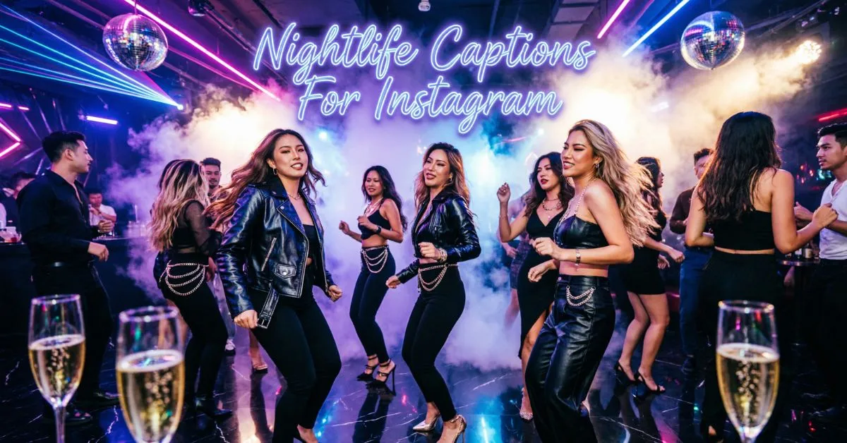 Nightlife Captions For Instagram