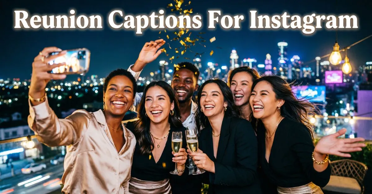 Reunion Captions For Instagram