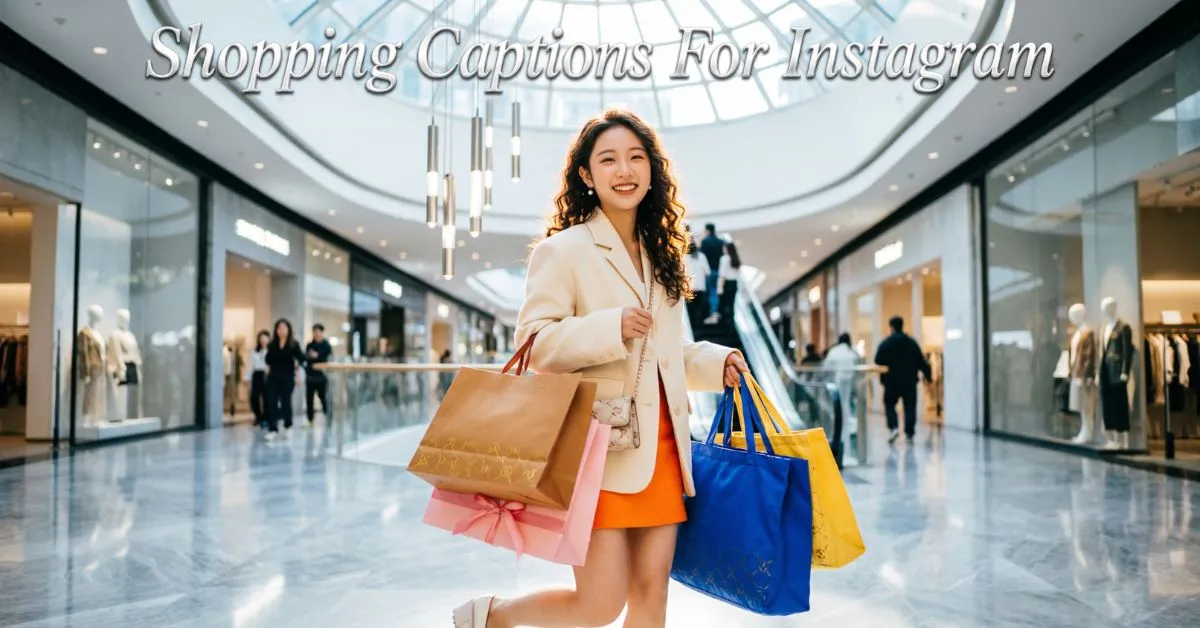 Shopping Captions For Instagram