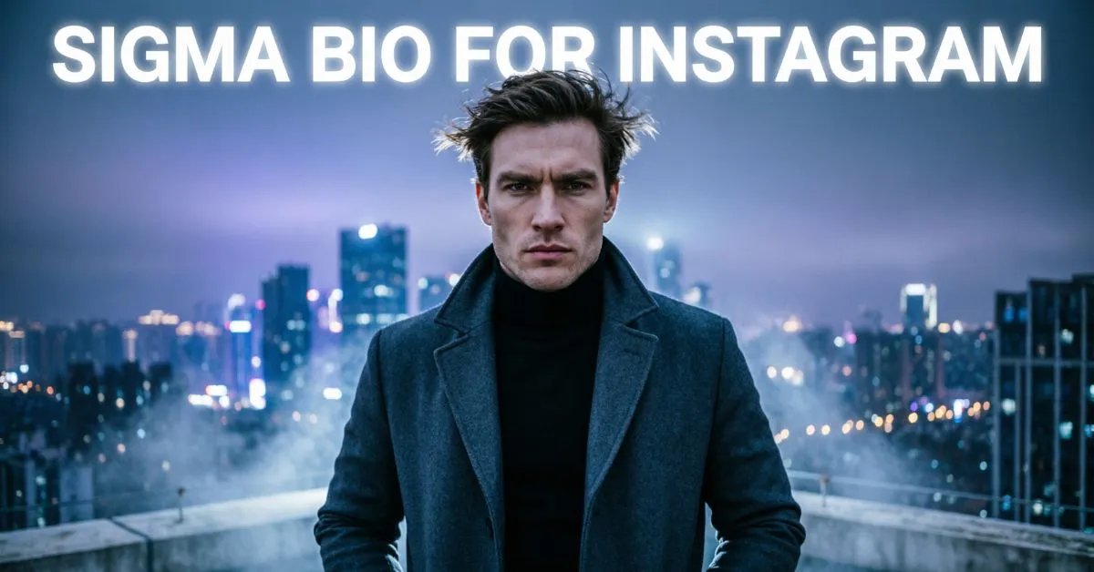 Sigma Bio For Instagram