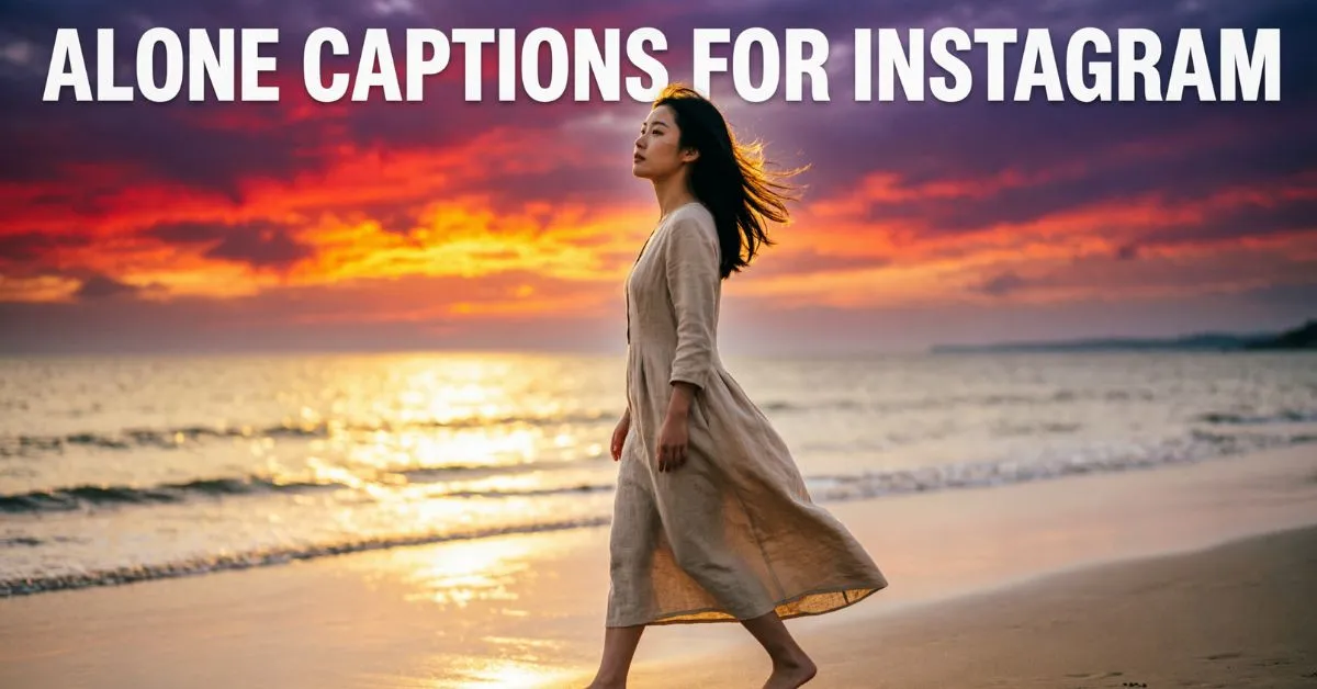 Alone Captions For Instagram