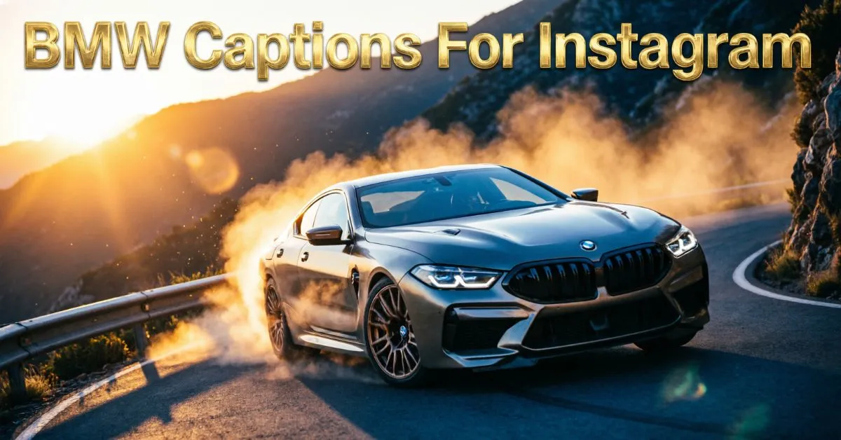 BMW Captions For Instagram