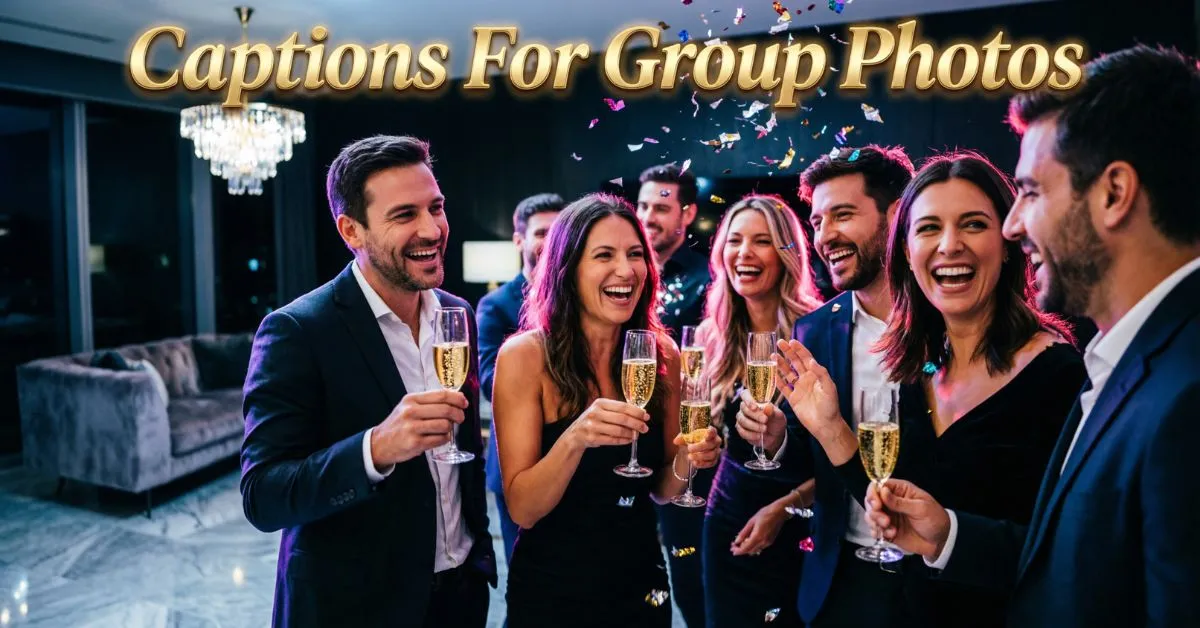 Captions For Group Photos