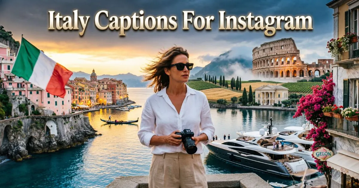 Italy Captions For Instagram
