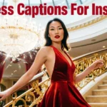 Red Dress Captions For Instagram