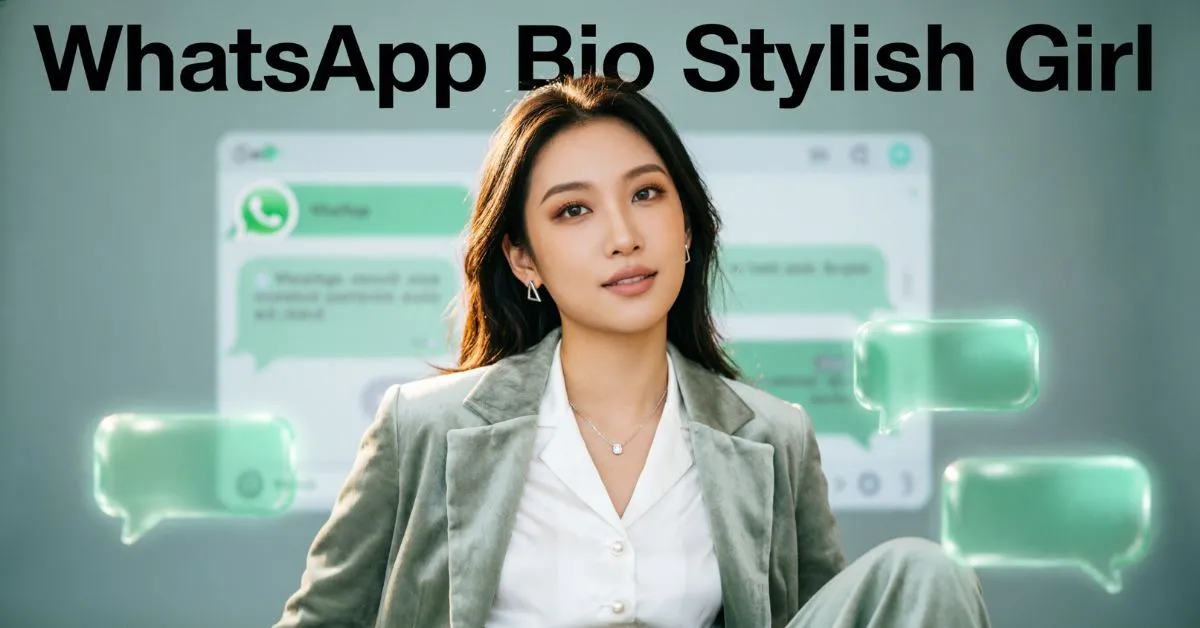 WhatsApp Bio Stylish Girl