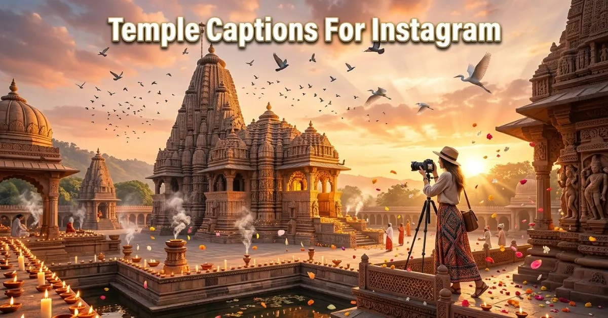 Temple Captions For Instagram