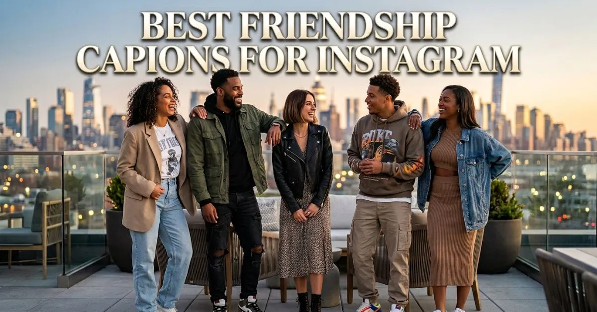 Friendship Captions For Instagram