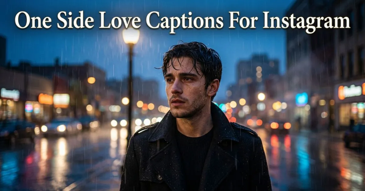 One Side Love Captions For Instagram