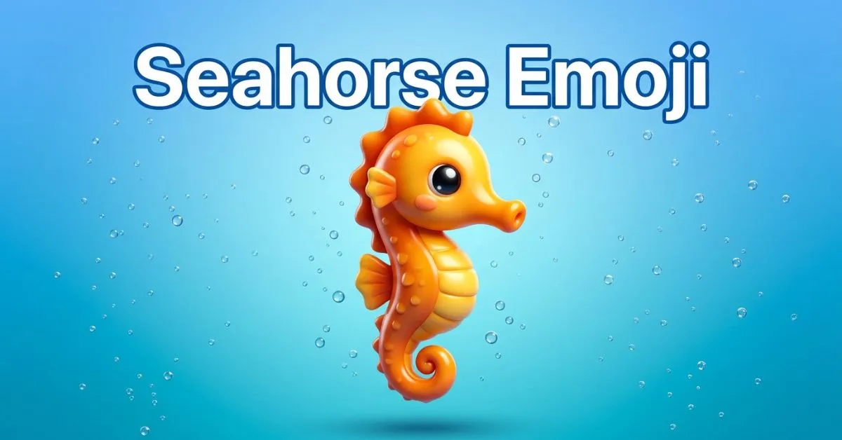 Seahorse Emoji