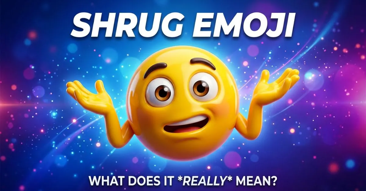 Shrug Emoji
