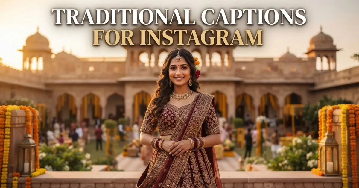 Traditional Captions For Instagram